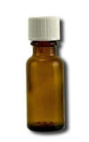 Lotus Light Pure Essential Oils Essential Oil Packaging Supplies 1\/2 oz Amber Glass Bottle(slim) with Top