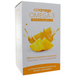 Coromega Omega-3 Squeeze Tropical Squeeze +D Packets 90 Packets