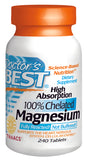 Doctors Best Magnesium 100mg High Absorption 240 TAB