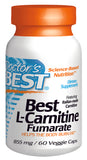 Doctors Best L-Carnitine Fumarate w/ Sigma Tau 60 VGC