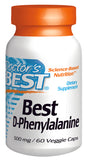 Doctors Best D-Phenylalanine 60 VGC