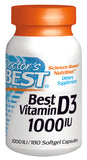 Doctors Best Vitamin D 1000IU 180 SFG