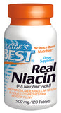 Doctors Best Niacin Ext Release 500mg 120 TAB
