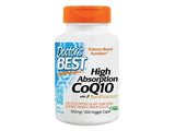 Doctors Best CoQ10 w/BioPerine 100 mg 360 VGC