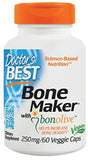 Doctors Best Bone Maker w/Bonolive 250mg 60 VGC
