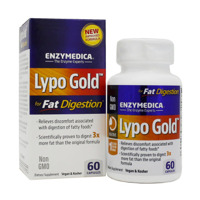 Enzymedica Lypo Gold 60 Capsules