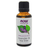 NOW Solutions Lavender & Tea Tree Oil 1 Ounce