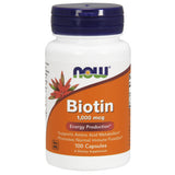 NOW Foods Biotin 1000mcg 100 Capsules