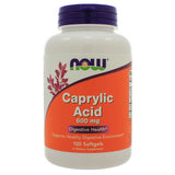 NOW Foods Caprylic Acid 600mg 100 Softgels