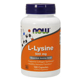 NOW Foods L-Lysine 500mg 100 Capsules