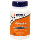 NOW Foods L-Tyrosine 500mg 120 Capsules