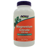 NOW Foods Magnesium Citrate 200mg 250 Tablets
