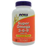 NOW Foods Super Omega 3-6-9 1200mg 180 Softgels
