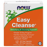 NOW Foods Easy CleanseÂ® AM PM 120 Capsules