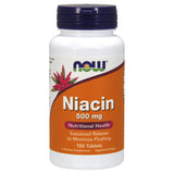 NOW Foods Niacin 500mg 100 Tablets