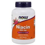 NOW Foods Niacin 500mg 250 Tablets