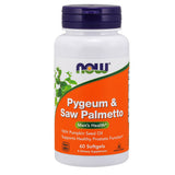 NOW Foods Pygeum & Saw Palmetto 60 Softgels