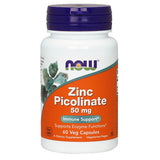NOW Foods Zinc Picolinate 50mg 60 Capsules