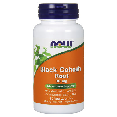 NOW Foods Black Cohosh Extract 80mg 90 Capsules