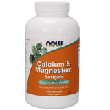 NOW Foods Calcium & Magnesium 240 Softgels