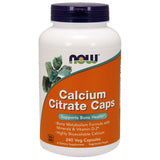 NOW Foods Calcium Citrate Caps 240 Capsules