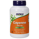 NOW Foods Cayenne 500mg 100 Capsules