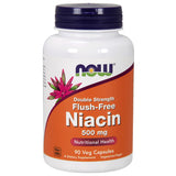 NOW Foods Flush Free Niacin 500mg 90 Capsules
