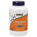 NOW Foods L-Carnitine 500mg 180 Capsules