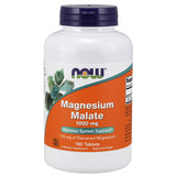 NOW Foods Magnesium Malate 1000mg 180 Tablets