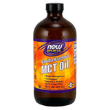 NOW Sports MCT Oil Vanilla Hazelnut 16 Ounces