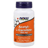 NOW Foods Acetyl-L Carnitine 500mg 50 Capsules