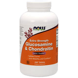 NOW Foods Glucosamine & Chondroitin Extra Strength 240 Tablets