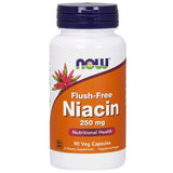 NOW Foods Flush-Free Niacin 250mg 90 Capsules