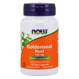 NOW Foods Goldenseal Root 500mg 50 Capsules
