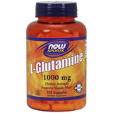 NOW Sports L-Glutamine 1000mg 120 Capsules