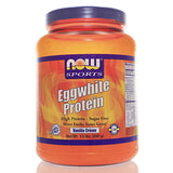 NOW Sports Eggwhite Protein Vanilla Creme 1.5 Pounds
