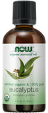 Now Essential Oils Eucalyptus Globulus Oil Organic, 4 fl. oz.