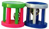 AE Cage Company Happy Beaks Small Barrel Foot Toy for Birds - 48 count