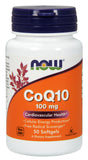 Now Supplements CoQ10, 100 Mg, 50 Softgels