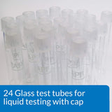 API Test Tubes for Use with API Liquid Test Kits - 24 count