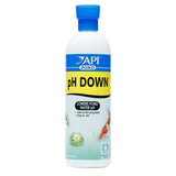API Pond pH Down Lowers Pod Water pH Safe for Fish and Plants - 16 oz