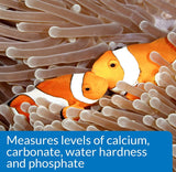 API Marine Reef Master Test Kit Tests Calcium, Carbonate Hardness, Phosphate and Nitrate