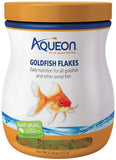 Aqueon Goldfish Flakes Daily Nutrition for All Goldfish and Other Pond Fish - 1.02 oz