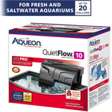 Aqueon QuietFlow LED Pro Aquarium Power Filter - 90 gallon