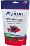 Aqueon Cichlid Food Medium Pellets Slow Sinking Pellets - 4.5 oz