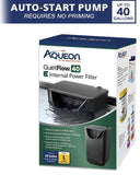 Aqueon Quietflow E Internal Power Filter for Aquariums - 3 gallon