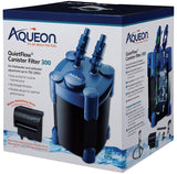 Aqueon QuietFlow Canister Filter for Freshwater and Saltwater Aquariums - 55 gallon