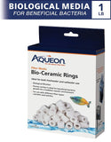 Aqueon QuietFlow Bio Ceramic Rings Filter Media - 1 lb