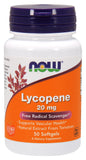 Now Supplements Lycopene 20 Mg, 50 Softgels