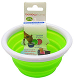 Bamboo Silicone Travel Bowl Assorted Colors - 8 oz
